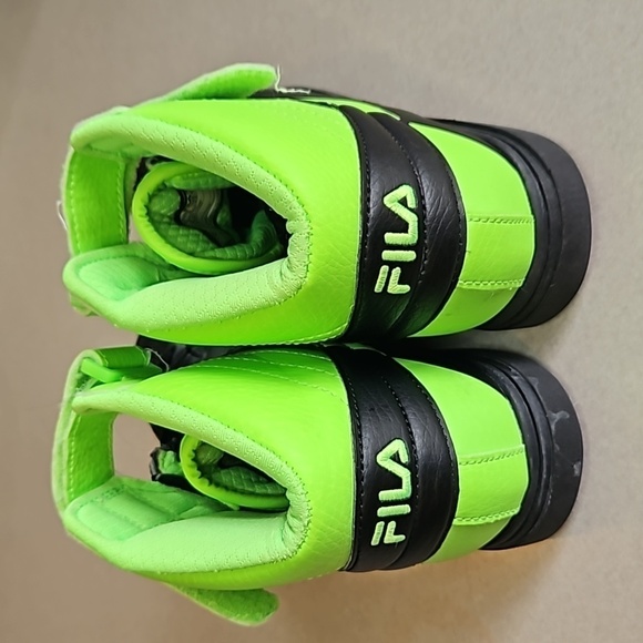 Fila high tops green and black - Picture 6 of 10